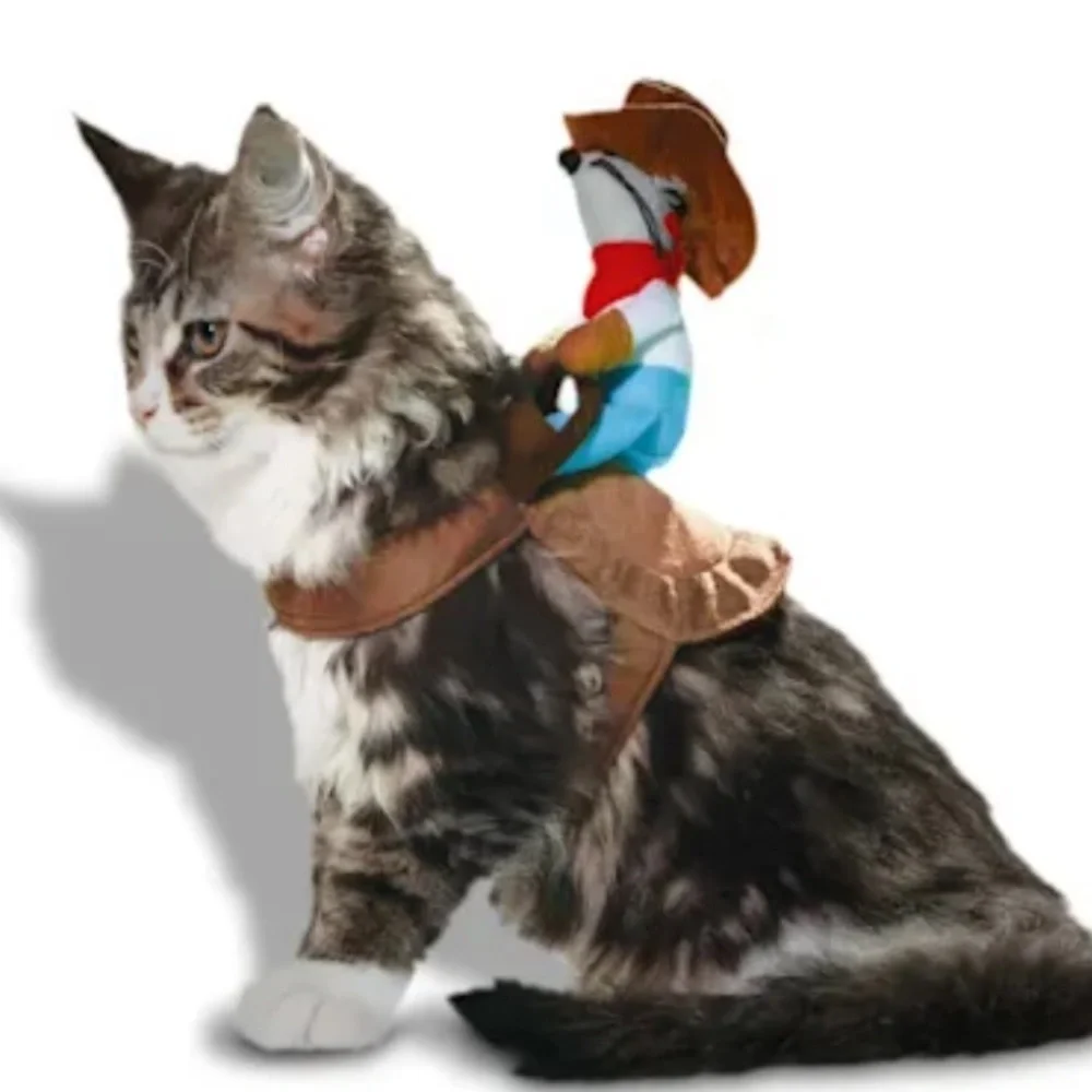 NWT Cowboy Cat Halloween Costume XS​